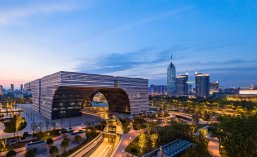 Blick über Changzhou