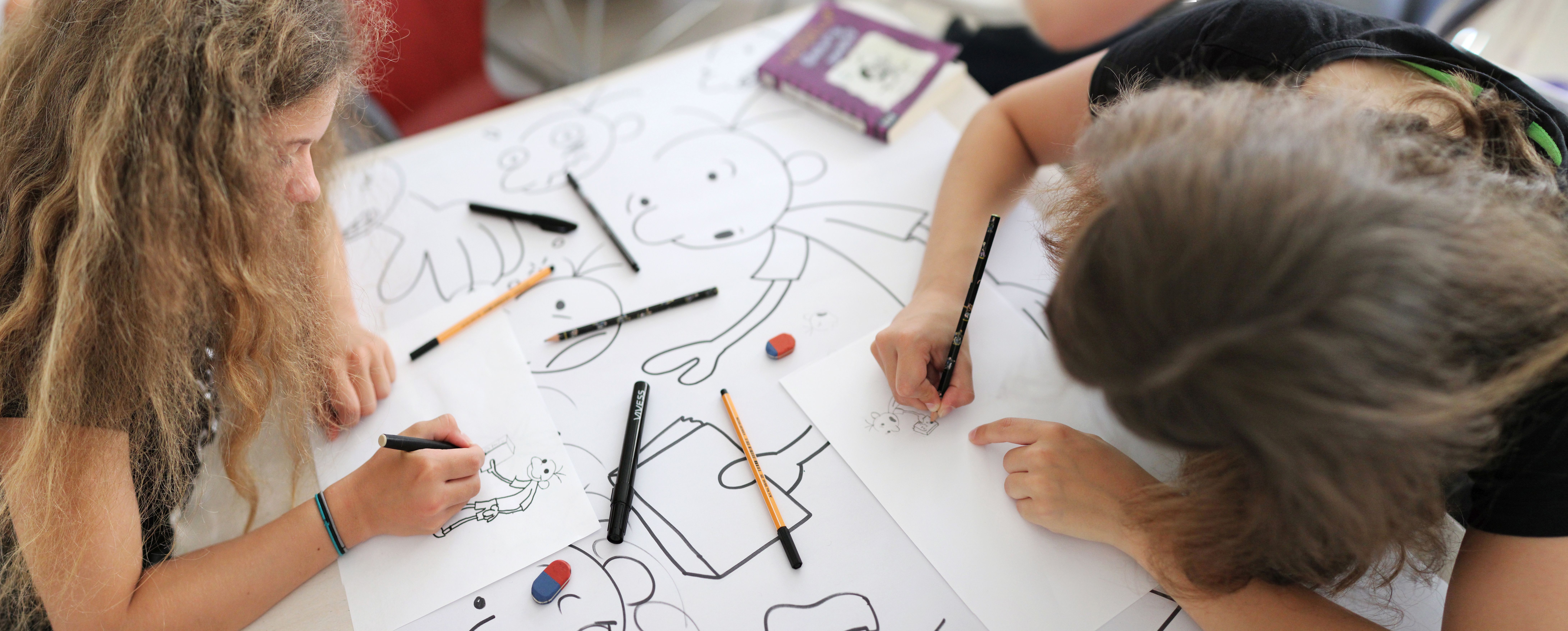 Comicworkshop in der Stadtbibliothek Comicworkshop in der Stadtbibliothek