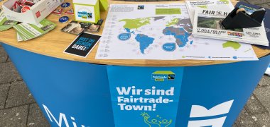 Infostand Fairtrade