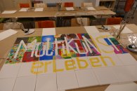 Familienprojekt "Multikunst erleben" in Rodenbeck: Gemeinsames Bild gestalten Familienprojekt "Multikunst erleben" in Rodenbeck: Gemeinsames Bild gestalten
