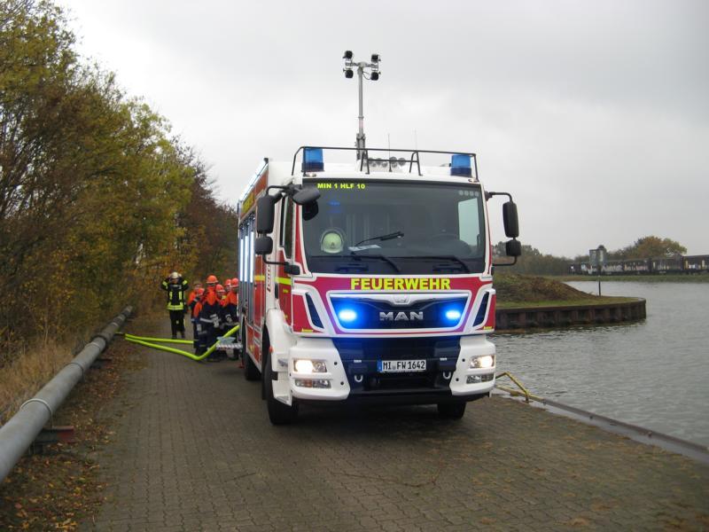 Einsatz Feuerwehr Minden