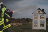 Kinderfeuerwehr Minden Löschübung Kinderfeuerwehr