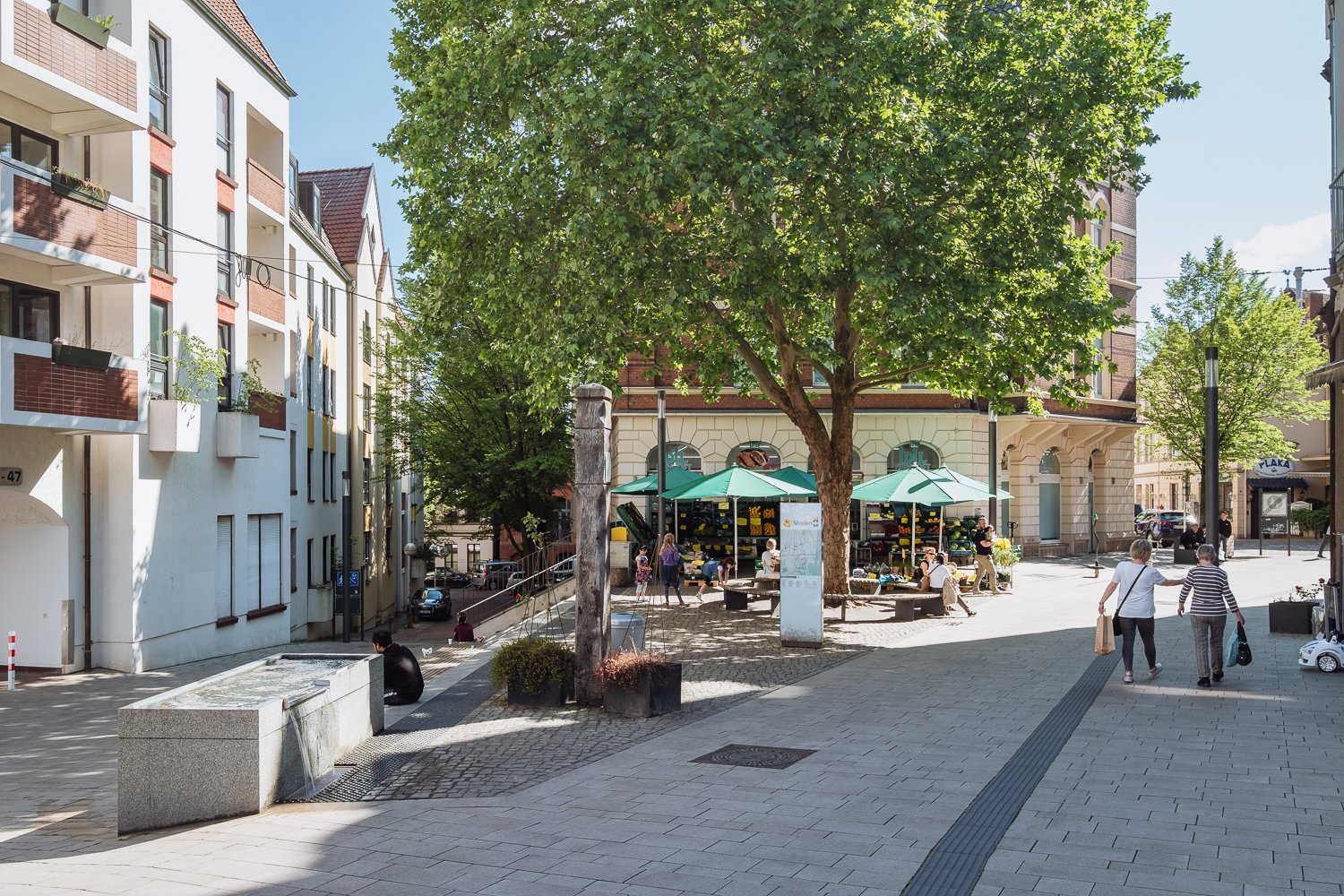 Fußgängerzone Minden