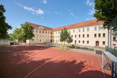 Grundschule Eine-Welt-Schule Minden Außenansicht der Grundschule Eine-Welt-Schule Minden