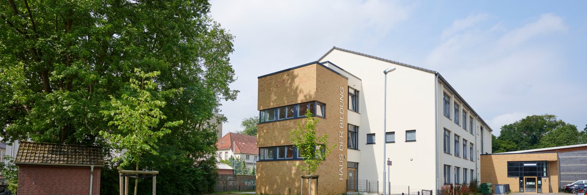 Außenansicht des Hauses der Bildung