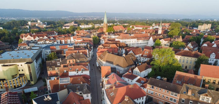 Luftaufnahme Innenstadt