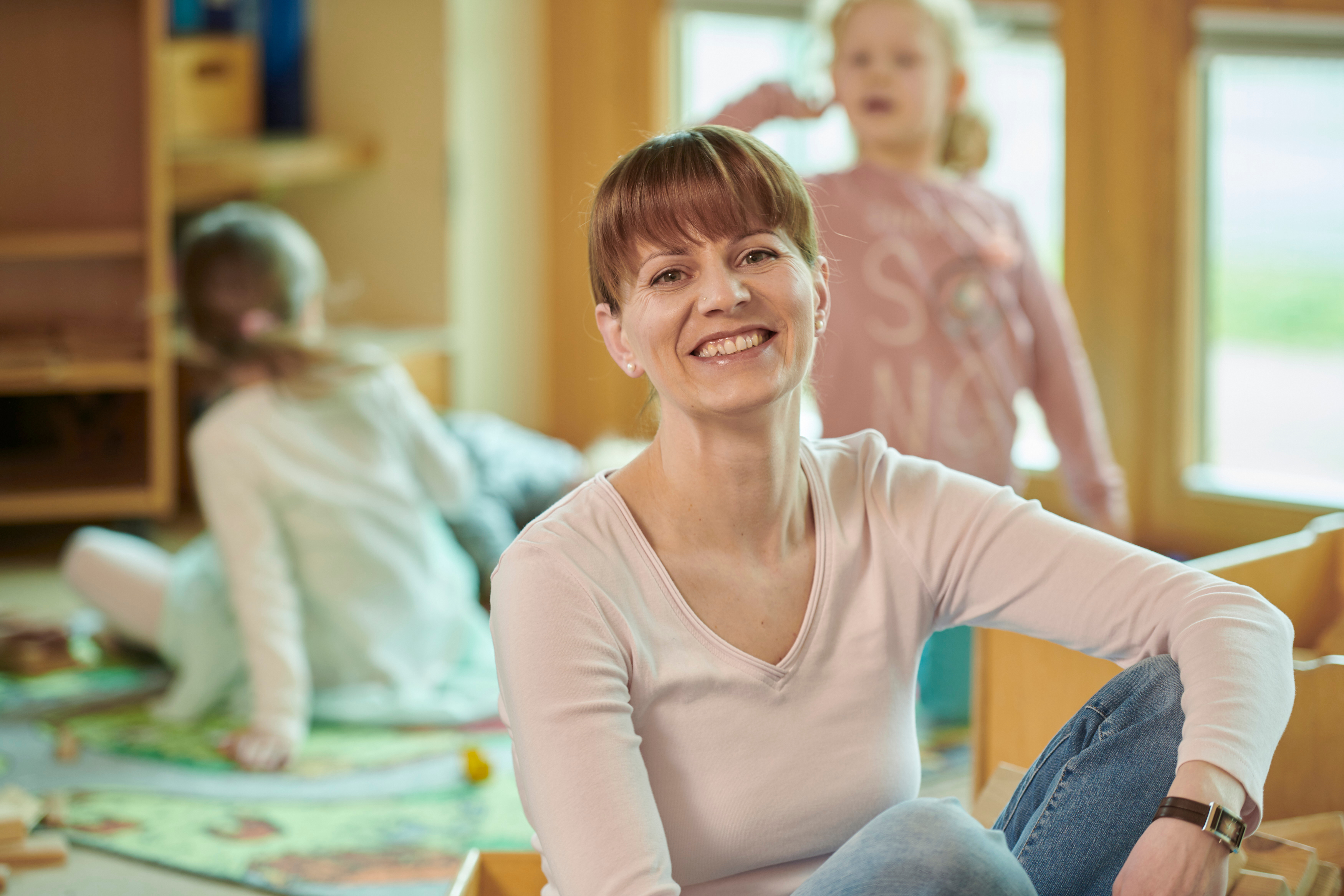 Erzieherin in einer Kita