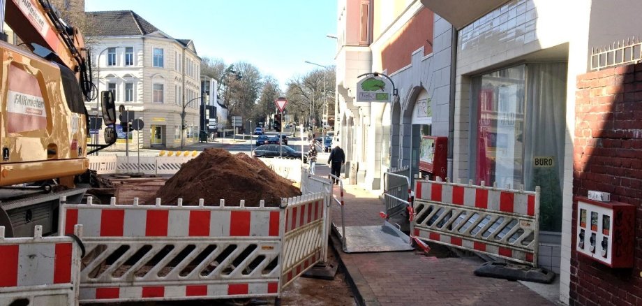 Fußgängerbrücken bei Baumaßnahmen