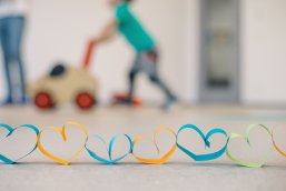 Mehr Herz in Minden Herzen aus Papier