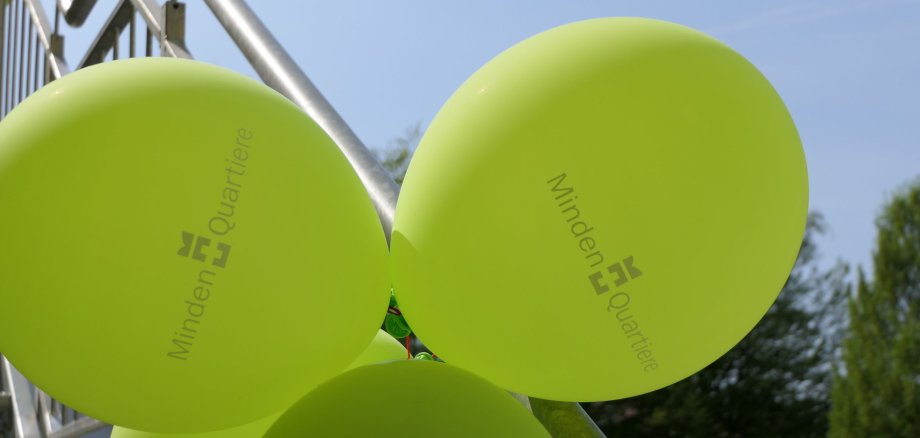 Luftballons Quartiersmanagement