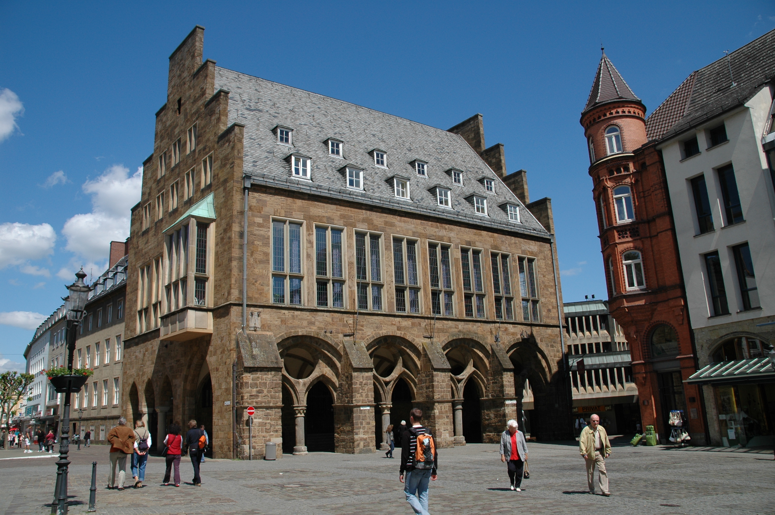 Mindener Rathaus am Marktplatz