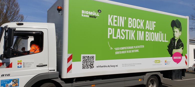 Mülltonnentausch LKW