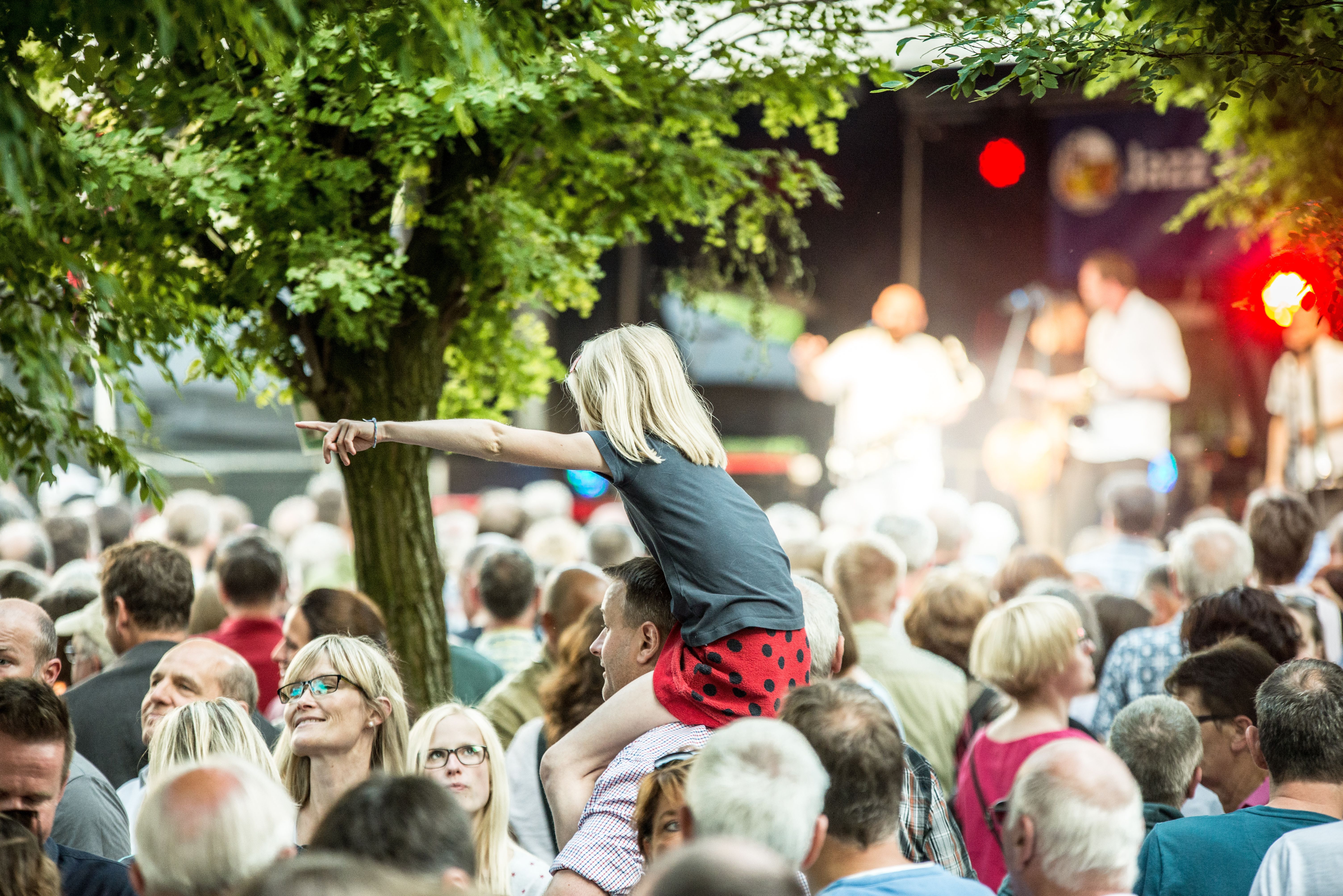 Musik Event in der Innenstadt