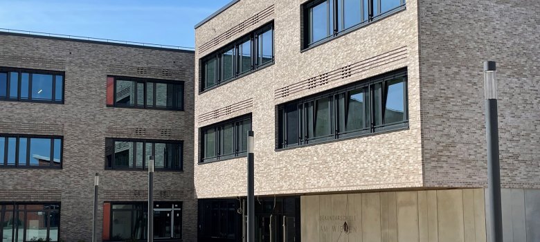 Neubau Sekundarschule am Wiehen Baustelle Mai 2023