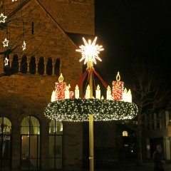 Weihnachtsbeleuchtung in Minden