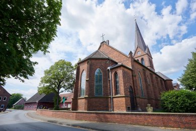 Historischer Ortskern im Stadtbezirk Dankersen