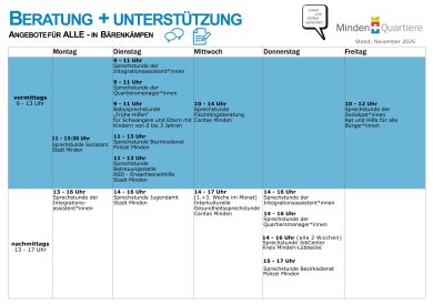 Beratungsangebote Bärenkämpen