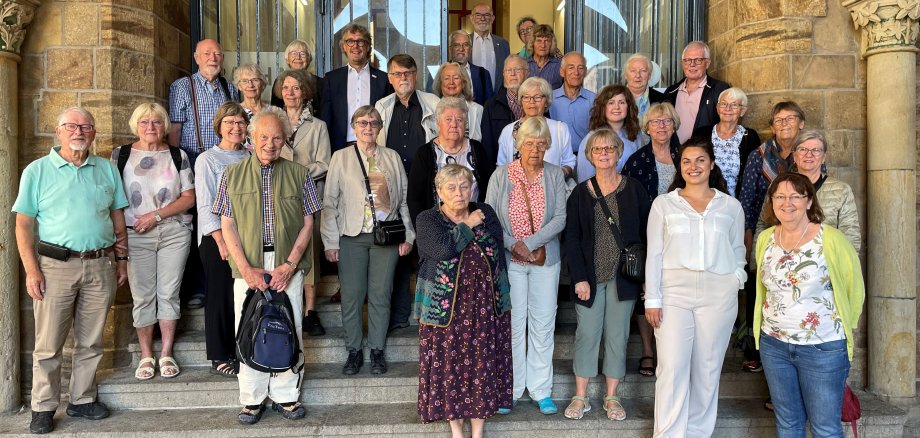 Eine Gruppe aus Mindens Partnerstadt Gladsaxe besuchte Minden