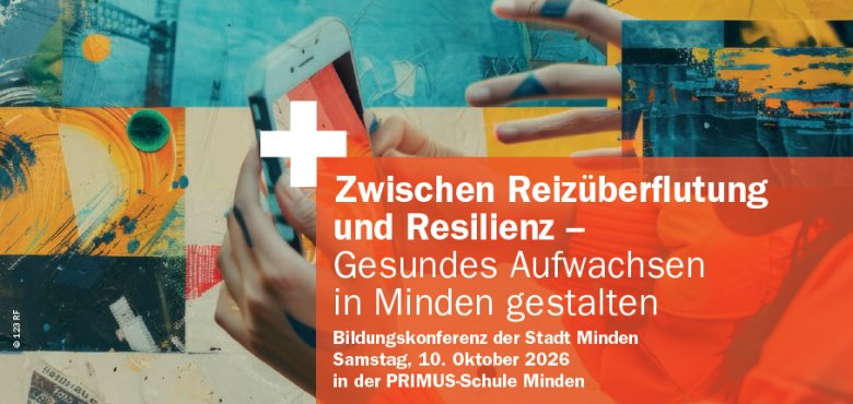 Flyer Bildungskonferenz 2026 am 10.10.26 in der Primusschule
