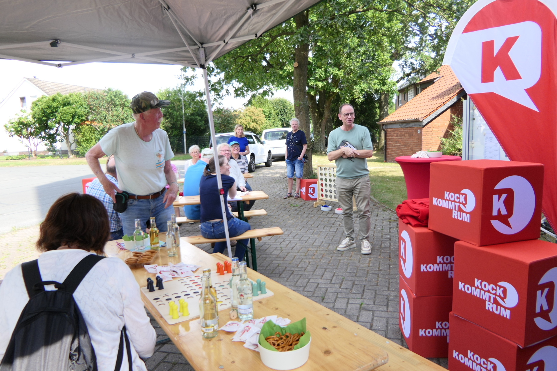 Bürgermeister Peter Kock besucht die Mindener Stadtbezirke