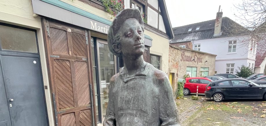 Buttjer-Skulptur in der oberen Altstadt