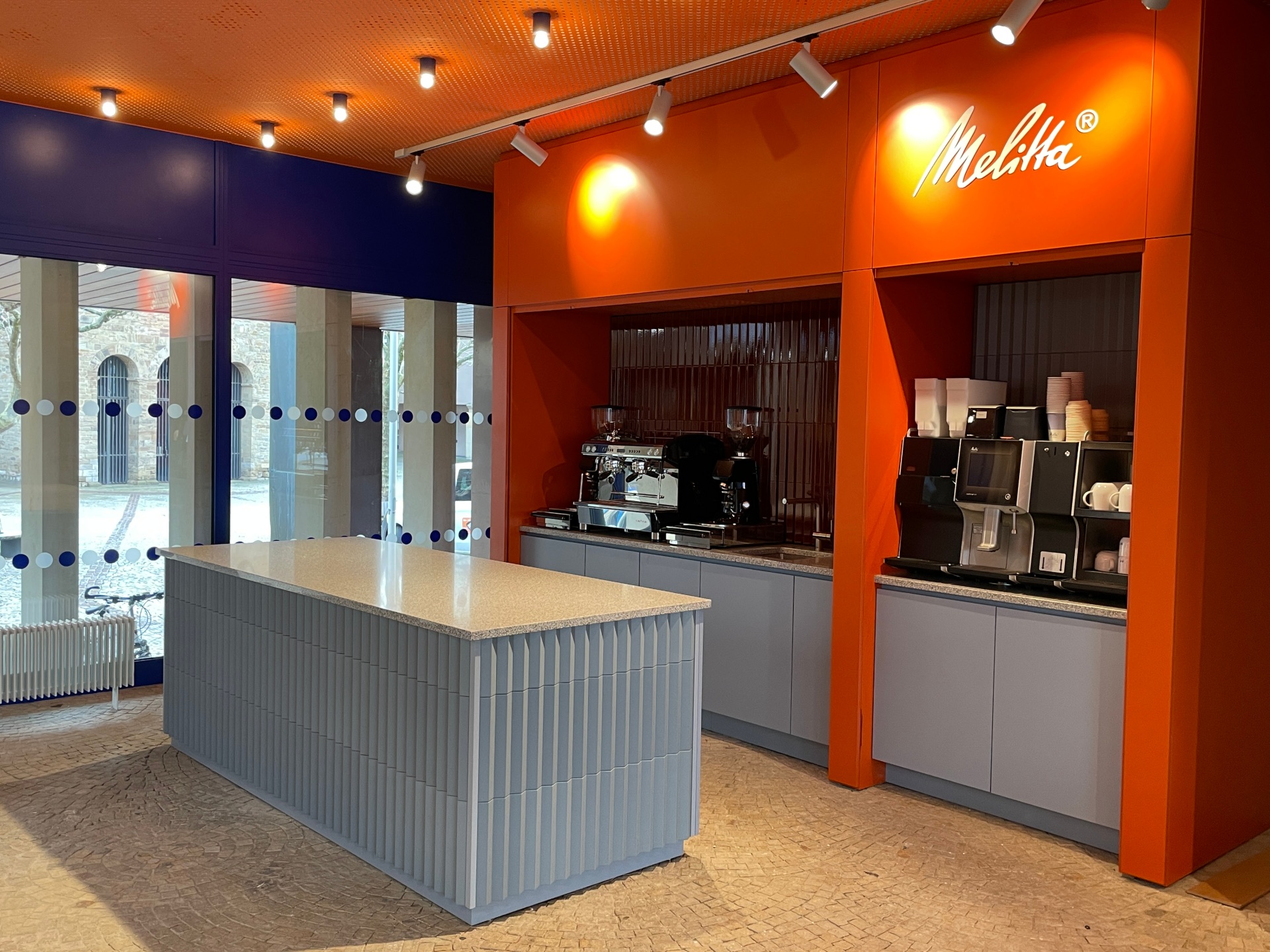 Melitta Kaffee-Tresen in der Bürgerhalle