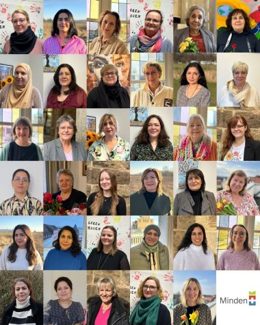 Collage zum Weltfrauentag 2025