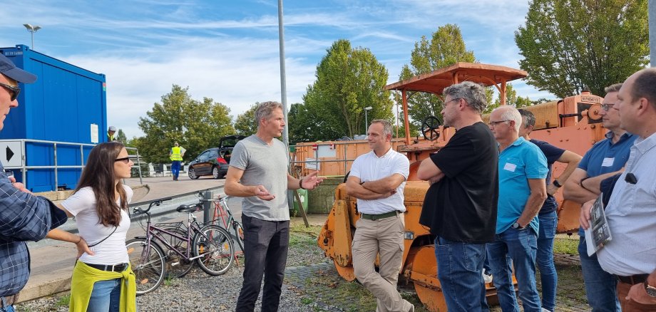 Führung über Betriebshof in Minden