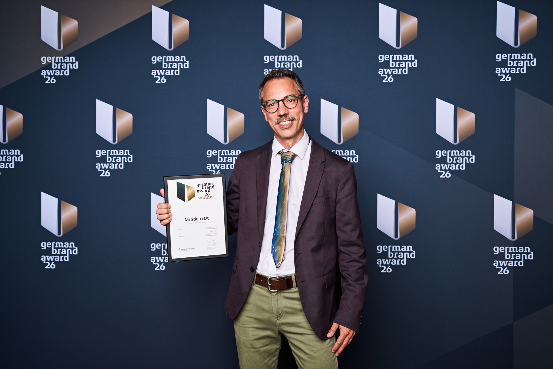 Auszeichnung German Brand Award für die Stadt Minden 