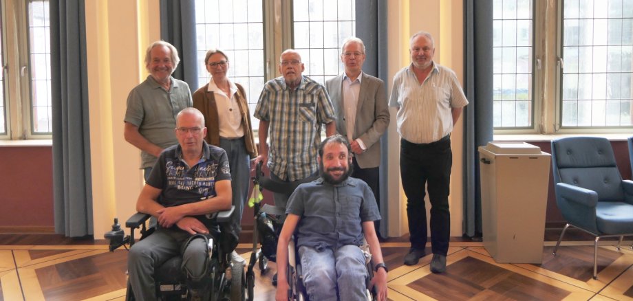 Mitglieder des Beirates für Menschen mit Behinderungen