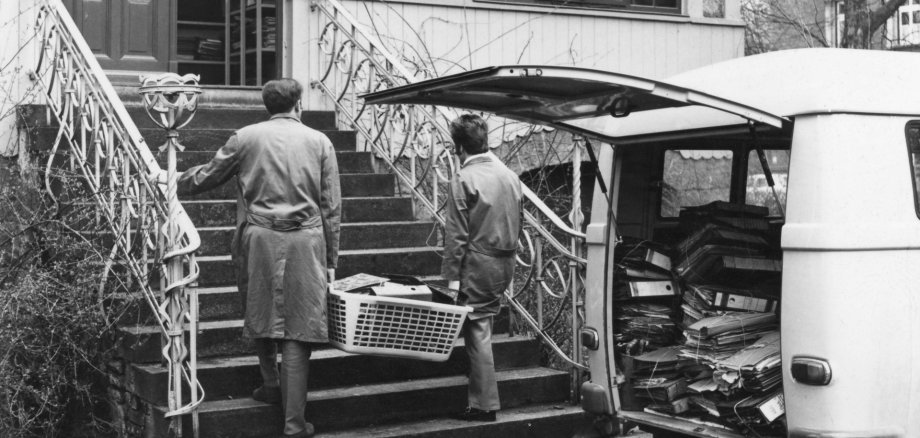 Historische Aufnahme vom Kommunalarchiv