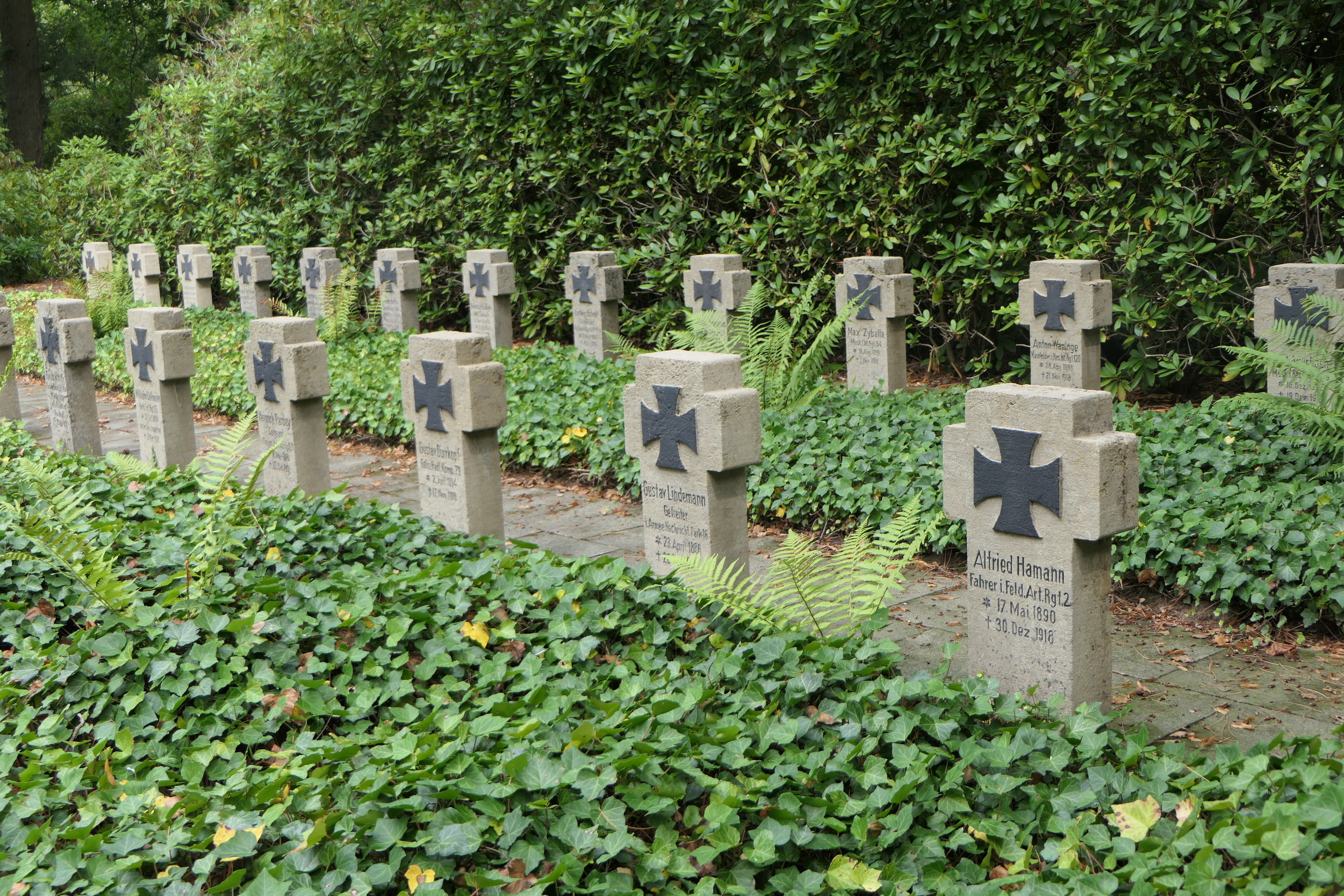 Kriegsgräber auf dem Nordfriedhof