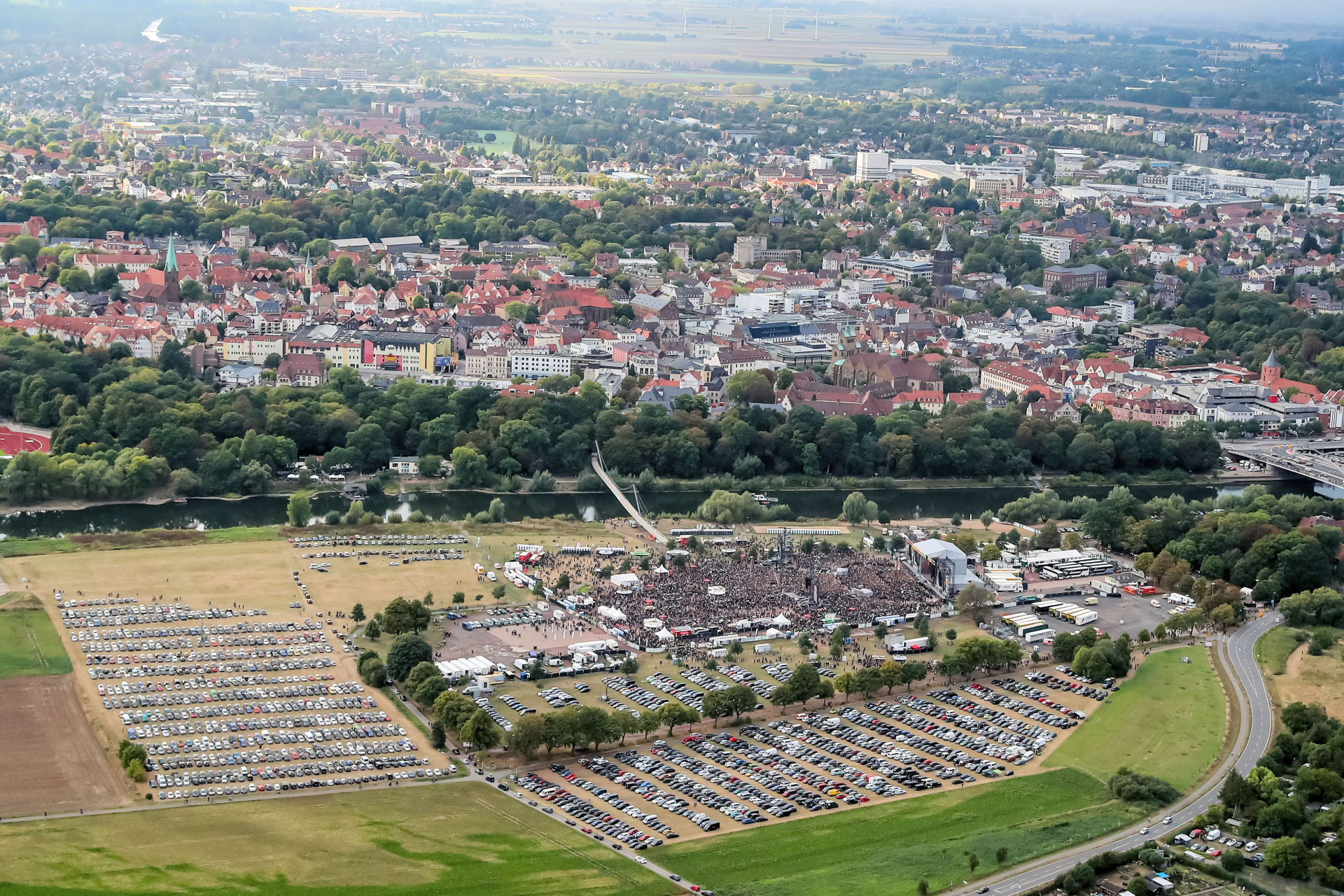 Konzert der Toten Hosen am 10. September 2022 auf Kanzlers Weide in Minden