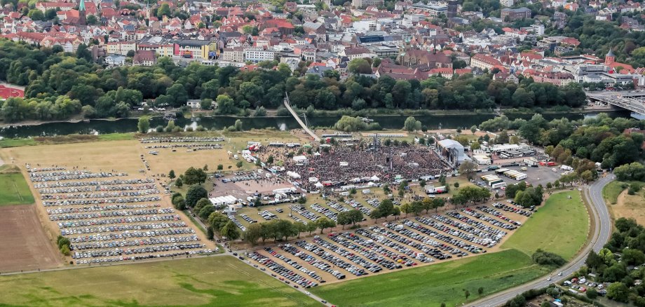 Konzert der Toten Hosen am 10. September 2022 auf Kanzlers Weide in Minden Konzert der Toten Hosen am 10. September 2022 auf Kanzlers Weide in Minden