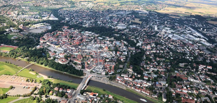 Luftbild Minden