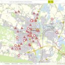 Die Baustellenkarte bietet eine gute Übersicht viele Informationen über die einzelnen Maßnahmen