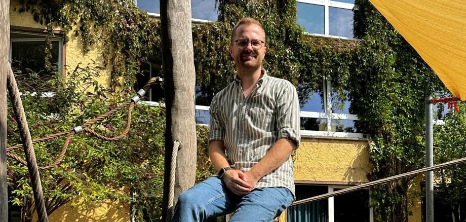 Der neue Leiter der Kita Bölhorst, Paul Prinz, freut sich auf den Start am 5. August