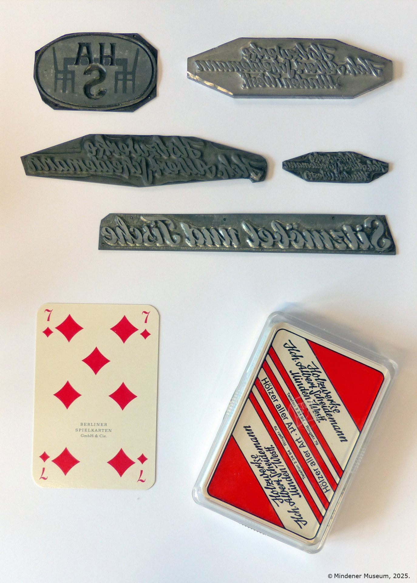 Druckplatten aus den 1960er Jahren