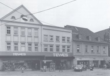 Außenansicht des Gebäudes Bäckerstraße 1 aus dem Jahr 1993