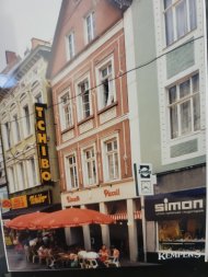 Außenansicht des Gebäudes Bäckerstraße 18 nach dem Jahr 1974
