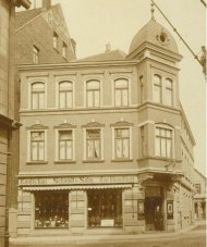 Außenansicht des Gebäudes Bäckerstraße 35 aus dem Jahr 1900