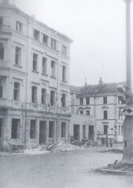Außenansicht des Gebäudes Bäckerstraße 71 aus dem Jahr 1945
