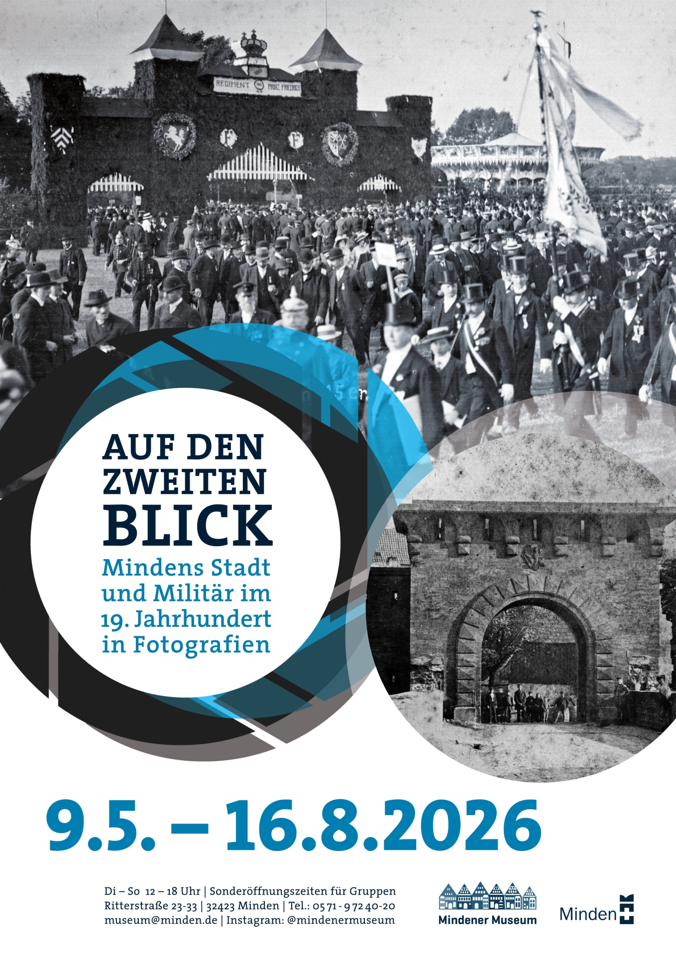 Plakat Auf den zweiten Blick Plakat Auf den zweiten Blick Ausstellung vom 9.5.-16.8.2026
