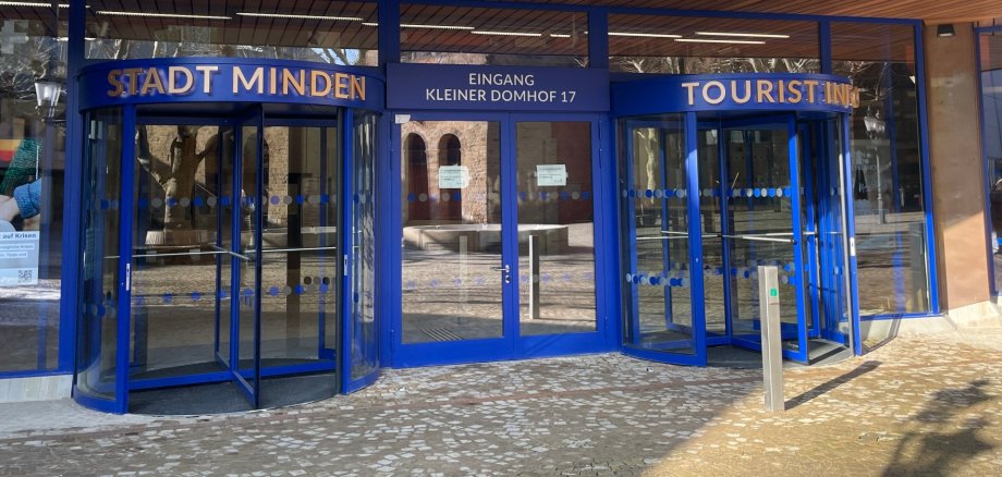 Die Tourist-Information ist jetzt im Rathaus zu finden