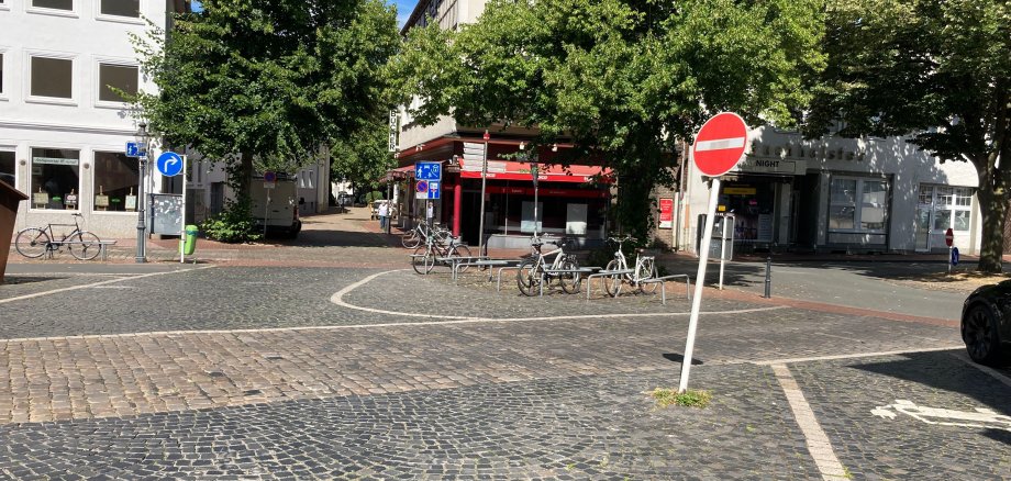 Künftiger Standort der stationären Toilettenanlage in der Oberen Altstadt Künftiger Standort der stationären Toilettenanlage in der Oberen Altstadt