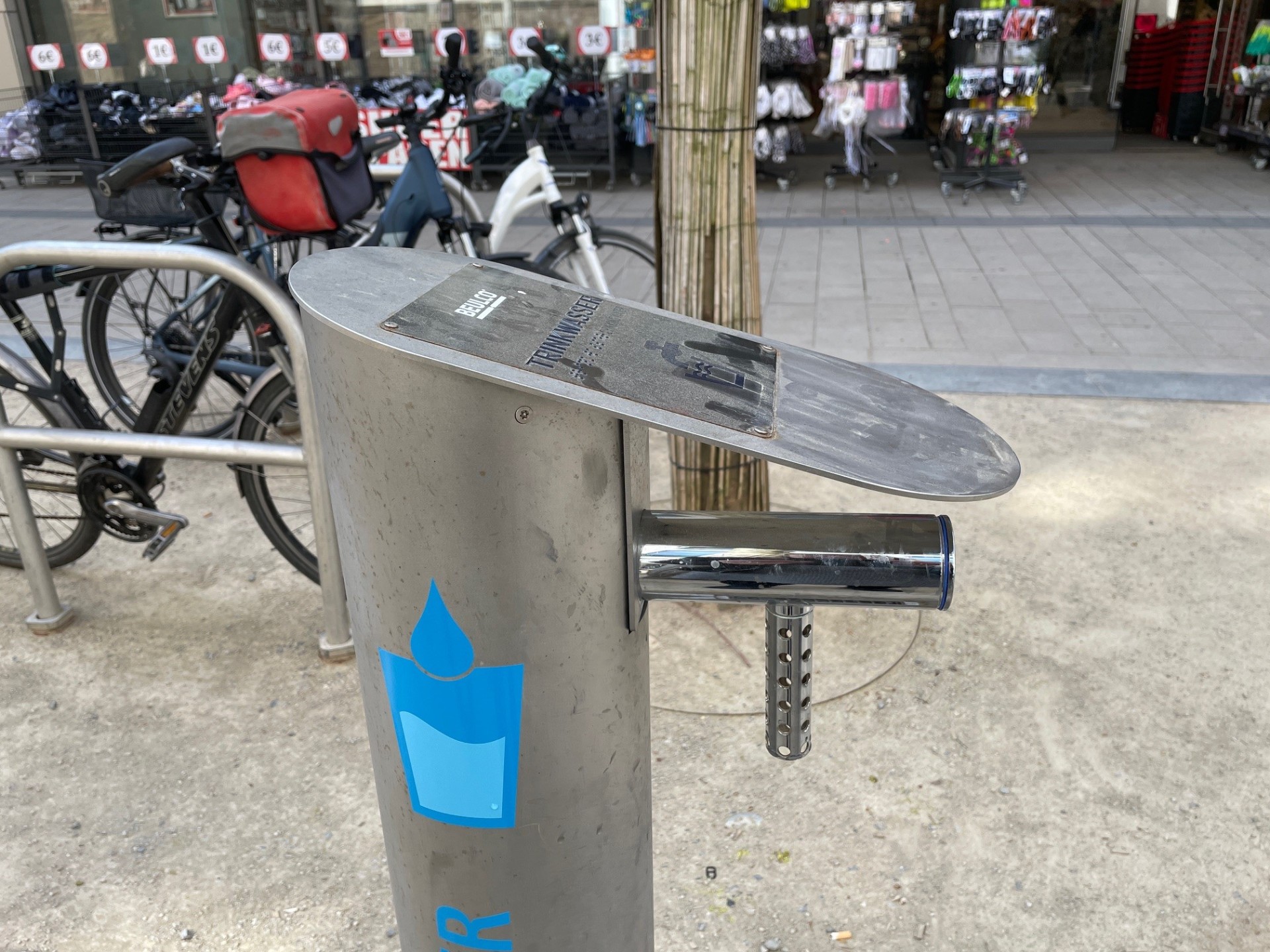 Trinkwassersäule am Scharn