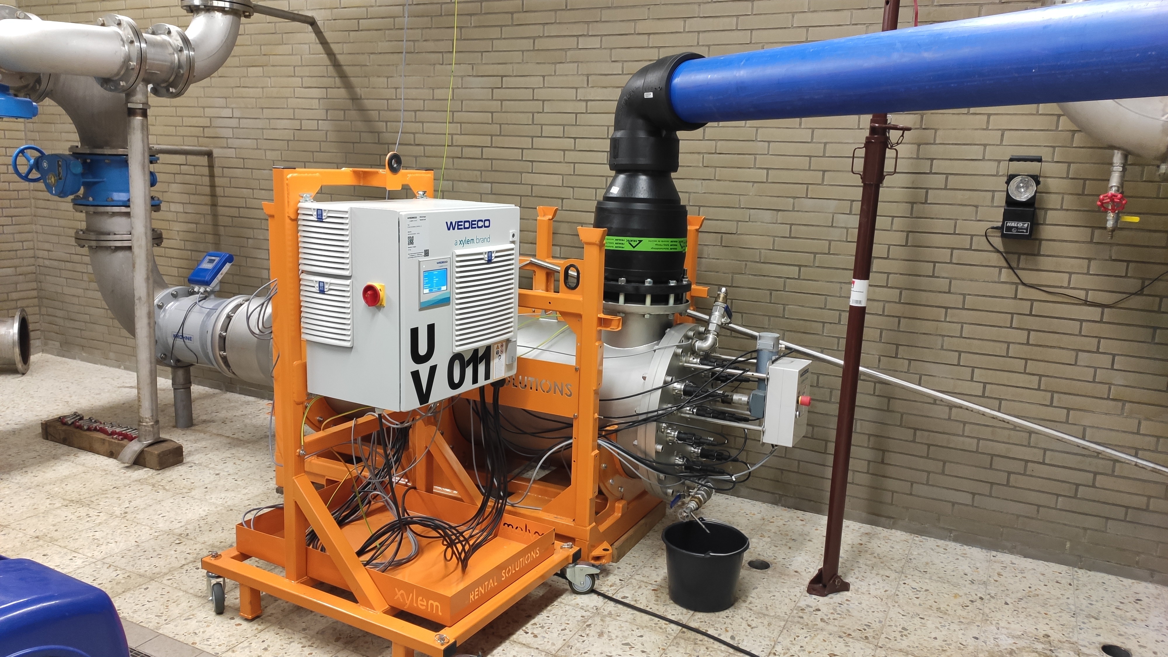 Die UV-Desinfektionsanlage wurde Ende 2023 eingebaut