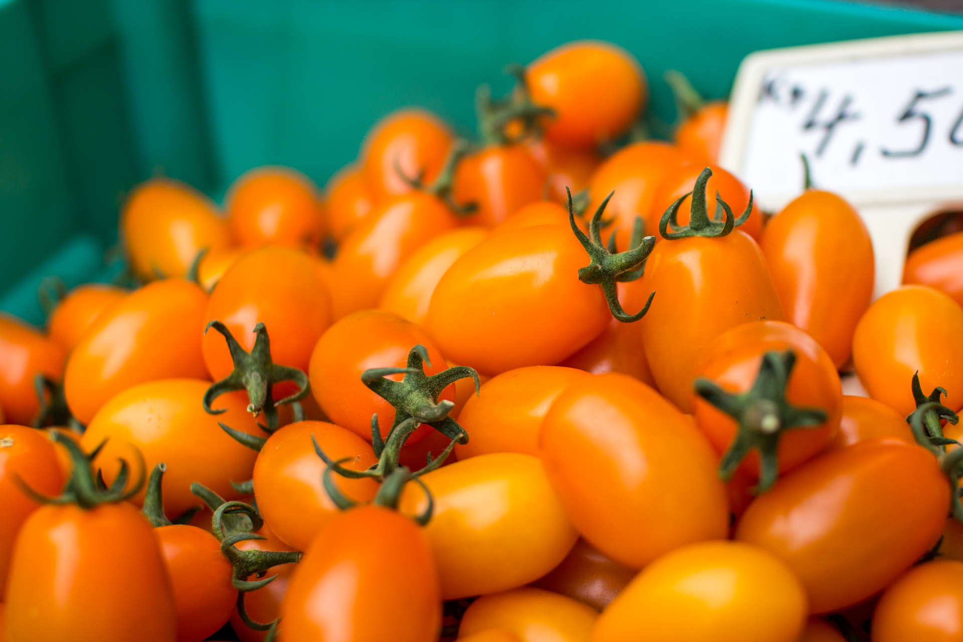 Gemüse auf dem Wochenmarkt