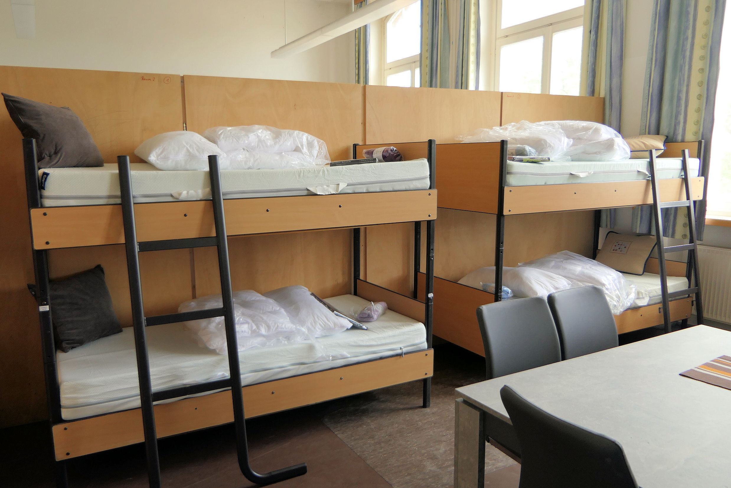 Gemeinschaftsunterkunft für Geflüchtete in der Hafenschule Gemeinschaftsunterkunft für Geflüchtete in der Hafenschule
