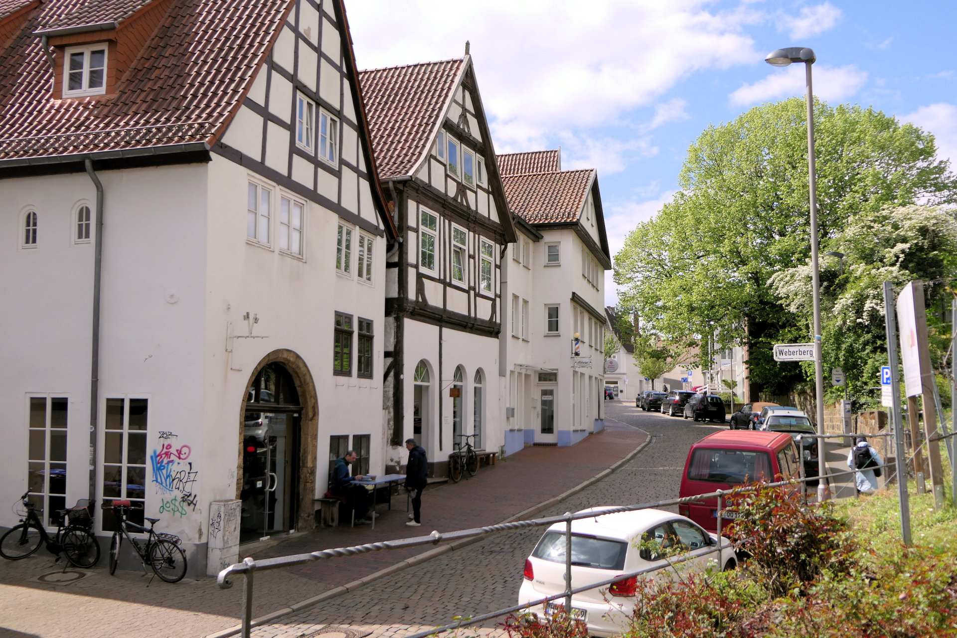 Sehr gefragt sind Wohnungen in Mindens Altstadt - hier die Hufschmiede
